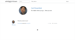 Desktop Screenshot of carlrosenfield.org